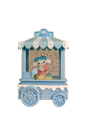 Kız Çocuk Oyuncak Kar Küresi Plastik Dondurma Arabası LLM-HDY0112 Erkek Çocuk Oyuncak Eğitici Oyunca