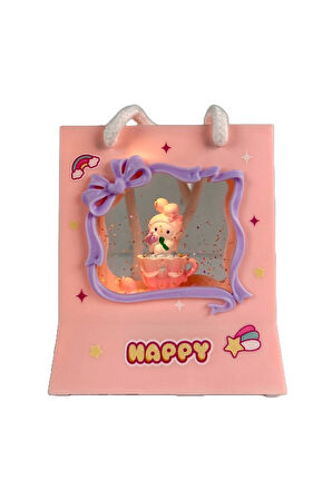 Kız Çocuk Oyuncak Kar Küresi Plastik Alışveriş Poşeti LLM-HDY0048 Erkek Çocuk Oyuncak Eğitici Oyunca