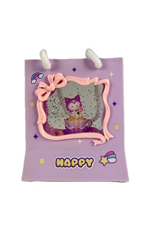 Kız Çocuk Oyuncak Kar Küresi Plastik Alışveriş Poşeti LLM-HDY0048 Erkek Çocuk Oyuncak Eğitici Oyunca