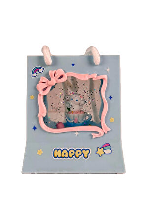 Kız Çocuk Oyuncak Kar Küresi Plastik Alışveriş Poşeti LLM-HDY0048 Erkek Çocuk Oyuncak Eğitici Oyunca