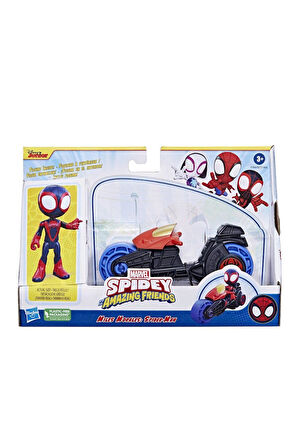Kız Çocuk Oyuncak F6777 Spidey ve İnanılmaz Arkadaşları - Motorsiklet ve Figür +