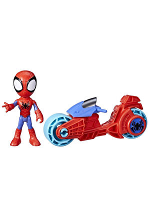 Kız Çocuk Oyuncak F6777 Spidey ve İnanılmaz Arkadaşları - Motorsiklet ve Figür +