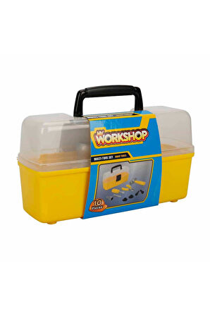 Kız Çocuk Oyuncak Zapp Toys My Workshop Çantalı Tamir Seti 10 Parça Erkek Çocuk Oyuncak Eğitici Oyun