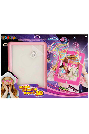 Kız Çocuk Oyuncak 3D Doodle Sihirli Pembe Yazı Tahtası Erkek Çocuk Oyuncak Eğitici Oyuncaklar