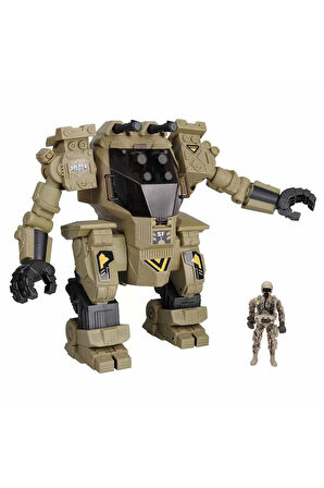 Kız Çocuk Oyuncak Soldier Force Exobot Savaş Mekanizması Seti Erkek Çocuk Oyuncak Eğitici Oyuncaklar