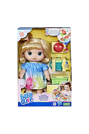 Kız Çocuk Oyuncak F7356 Baby Alive Bebeğim ile Eğlenceli Yudumlar Sarışın +3 yaş