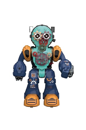 Kız Çocuk Oyuncak Işıklı ve Müzikli Şeffaf Renkli Robot Erkek Çocuk Oyuncak Eğitici Oyuncaklar