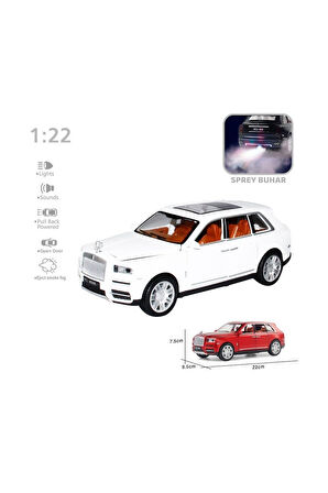 Kız Çocuk Oyuncak HCL-506A Çek Bırak 1:22 Sesli Ve Işıklı Buharlı RR-Lüx Metal J