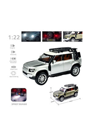 Kız Çocuk Oyuncak HCL-510A Çek Bırak 1:22 Sesli Ve Işıklı Buharlı DF Metal Jeep