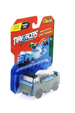 Kız Çocuk Oyuncak Transracers Dönüşen Araçlar Askeri Araçlar Drone / Temizlik Ar