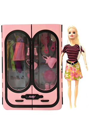 Kız Çocuk Oyuncak Şık Dolabım Aksesuarlı Bebek Erkek Çocuk Oyuncak Eğitici Oyuncaklar