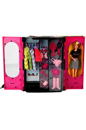 Kız Çocuk Oyuncak Şık Dolabım Aksesuarlı Bebek Erkek Çocuk Oyuncak Eğitici Oyuncaklar