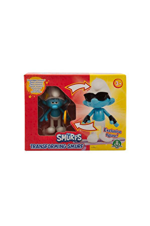 Kız Çocuk Oyuncak PUF23000 Şirinler Dönüşen 10cm Figür Erkek Çocuk Oyuncak Eğitici Oyuncaklar