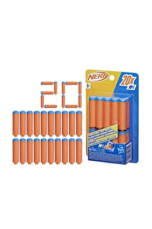 Kız Çocuk Oyuncak F8640 Nerf N Serisi Dart 20li Yedek Paket Erkek Çocuk Oyuncak Eğitici Oyuncaklar
