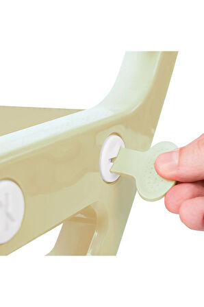 Kız Çocuk Oyuncak 7242 Kaymaz Ayarlı Merdiven Klozet Adaptörü Eco Yeşil Erkek Çocuk Oyuncak Eğitici