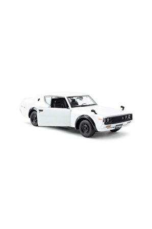 Kız Çocuk Oyuncak MAY 31528 Maisto 1/24 1973 Nissan Skyline 2000GT-R KPGC110 Eği
