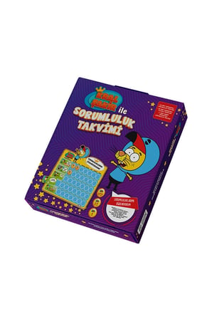 Kız Çocuk Oyuncak CHV-102049 Chiva Sorumluluk Takvimi Erkek Çocuk Oyuncak Eğitici Oyuncaklar