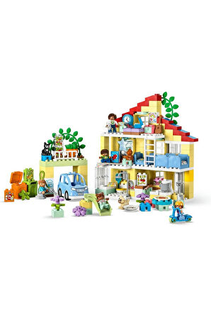 Kız Çocuk Oyuncak 10994 LEGO®® 3’ü 1 Arada Aile Evi 218 parça +3 yaş Erkek Çocuk Oyuncak Eğitici Oyu