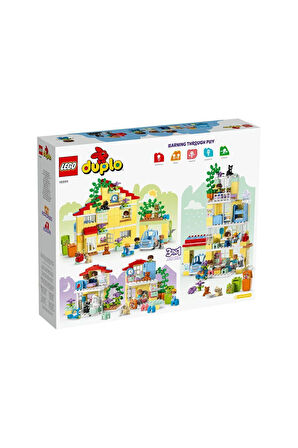 Kız Çocuk Oyuncak 10994 LEGO®® 3’ü 1 Arada Aile Evi 218 parça +3 yaş Erkek Çocuk Oyuncak Eğitici Oyu