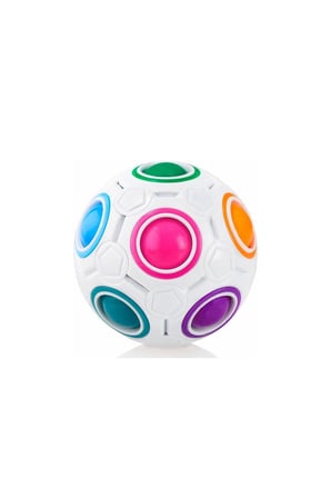 Kız Çocuk Oyuncak EQY949 QY Rainbow Ball Küp -Başeltoys Erkek Çocuk Oyuncak Eğitici Oyuncaklar