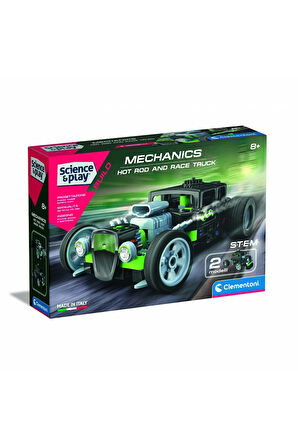 Kız Çocuk Oyuncak 75076TR Mekanik Laboratuvarı - Hot Road ve Race Truck +8 yaş E