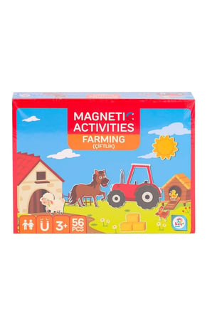 Kız Çocuk Oyuncak LC7984 Manyetik Aktivite Çiftlik -Laçokids Erkek Çocuk Oyuncak Eğitici Oyuncaklar