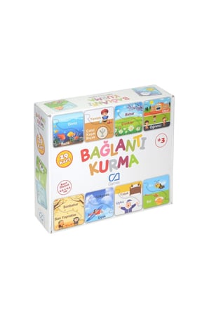 Kız Çocuk Oyuncak 5043 CA Games, Bağlantı Kurma / +3 yaş Erkek Çocuk Oyuncak Eğitici Oyuncaklar