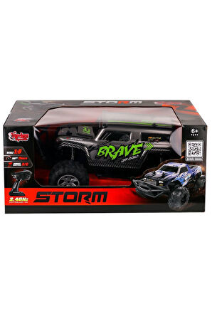 Kız Çocuk Oyuncak SYR-666-838 Kumandalı Şarjlı Storm Jeep 1:18 -Vardem Oyuncak E