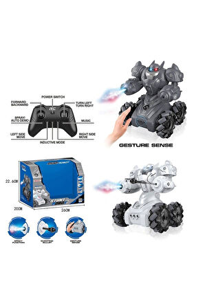 Kız Çocuk Oyuncak SYR-666-861 Kumandalı Şarjlı Işıklı Roket ve Buhar Atan Robot