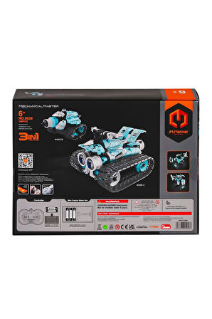 Kız Çocuk Oyuncak 8028 IMM Mekanik Master Kumandalı Robot Araba Blokları 3IN1 39