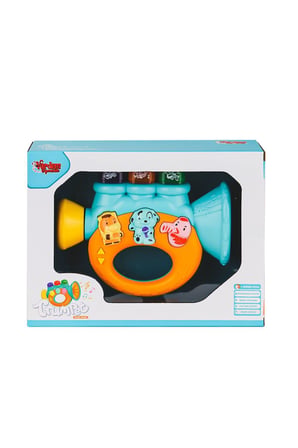 Kız Çocuk Oyuncak JLG-855-37A Işıklı ve Müzikli Trompet Bebek Pianosu -Vardem Oy