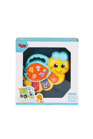 Kız Çocuk Oyuncak JLG-855-64A Işıklı ve Müzikli Solucan Bebek Pianosu -Vardem Oy