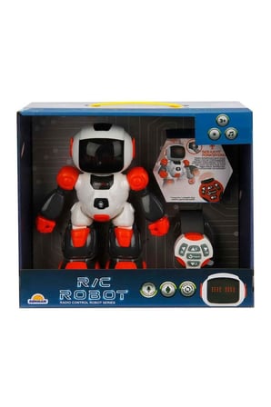 Kız Çocuk Oyuncak Uzaktan Kumandalı Sesli ve Işıklı Programlanabilir Robot Eğiticii
