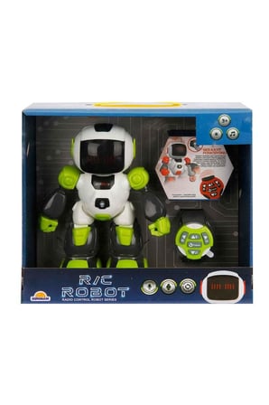 Kız Çocuk Oyuncak Uzaktan Kumandalı Sesli ve Işıklı Programlanabilir Robot Eğiticii