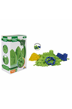 Kız Çocuk Oyuncak S01002237 OYUN KUMU 500GR YEŞİL -SUN Erkek Çocuk Oyuncak Eğitici Oyuncaklar