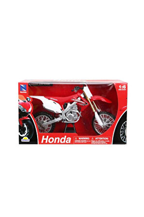 Kız Çocuk Oyuncak NewRay 1:6 Honda CRF450R 2012 Model Motor Erkek Çocuk Oyuncak Eğitici Oyuncaklar