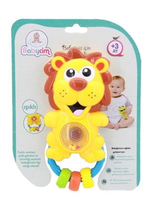 Kız Çocuk Oyuncak URT041-004 BABYCİM NEŞELİ SSLİ PİLLİ ASLAN ÇINGIRK Erkek Çocuk Oyuncak Eğitici Oyu