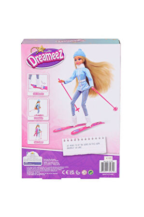 Kız Çocuk Oyuncak 1081030 Dreameez Bebek ve Kayak Seti Erkek Çocuk Oyuncak Eğitici Oyuncaklar