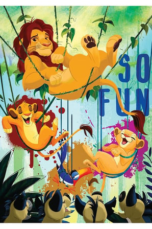 Kız Çocuk Oyuncak LK 709 LION KING PUZZLE 50 -KS Erkek Çocuk Oyuncak Eğitici Oyuncaklar