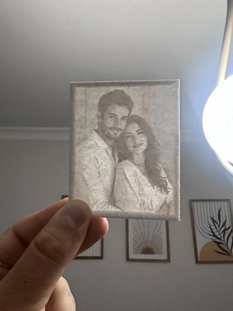 Kişiye Özel Fotoğraflı Araç Dikiz Aynası Süsü