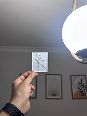 Kişiye Özel Fotoğraflı Araç Dikiz Aynası Süsü