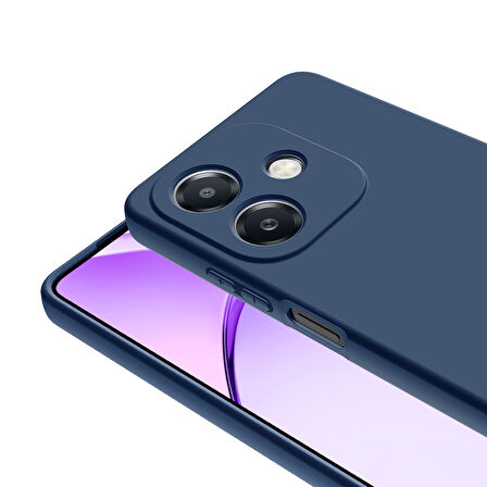 Oppo A3 Kılıf Lansman içi Kadife Silikon Zr-Mara