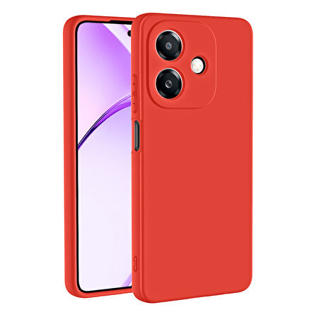 Oppo A3 Kılıf Lansman içi Kadife Silikon Zr-Mara