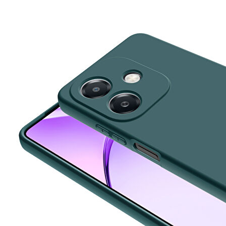 Oppo A3 Kılıf Lansman içi Kadife Silikon Zr-Mara