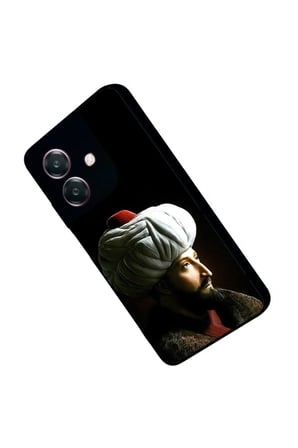 Oppo A3 5G Uyumlu Padişah Tasarımlı Parlak Silikon Kılıf