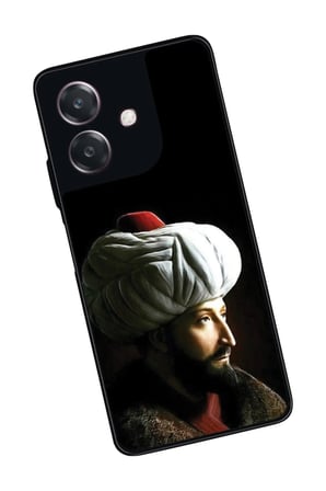 Oppo A3 5G Uyumlu Padişah Tasarımlı Parlak Silikon Kılıf