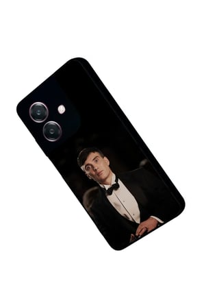 Oppo A3 5G Uyumlu Thomas Shelby Tasarımlı Parlak Silikon Kılıf