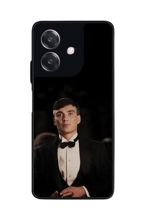 Oppo A3 5G Uyumlu Thomas Shelby Tasarımlı Parlak Silikon Kılıf