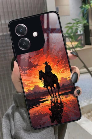 Oppo A3 5G Uyumlu RDR2 Tasarımlı Parlak Silikon Kılıf