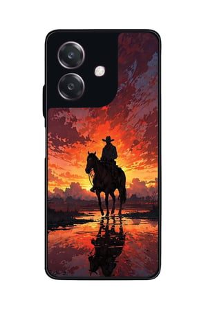Oppo A3 5G Uyumlu RDR2 Tasarımlı Parlak Silikon Kılıf